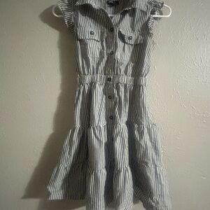 Adorable Striped Kids Dress